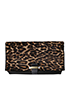 Snag Pony Hair Clutch, front view